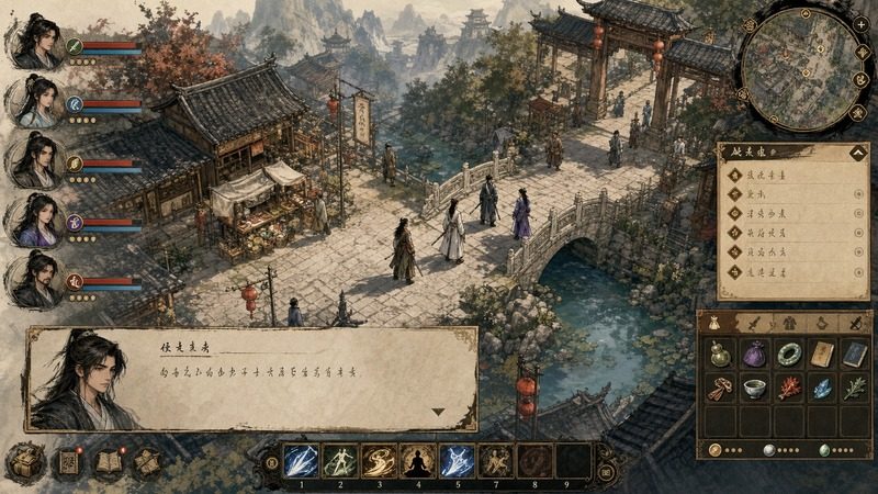 金庸群侠传5爱与死仙狐MOD六周年 版本内容 预览图 7