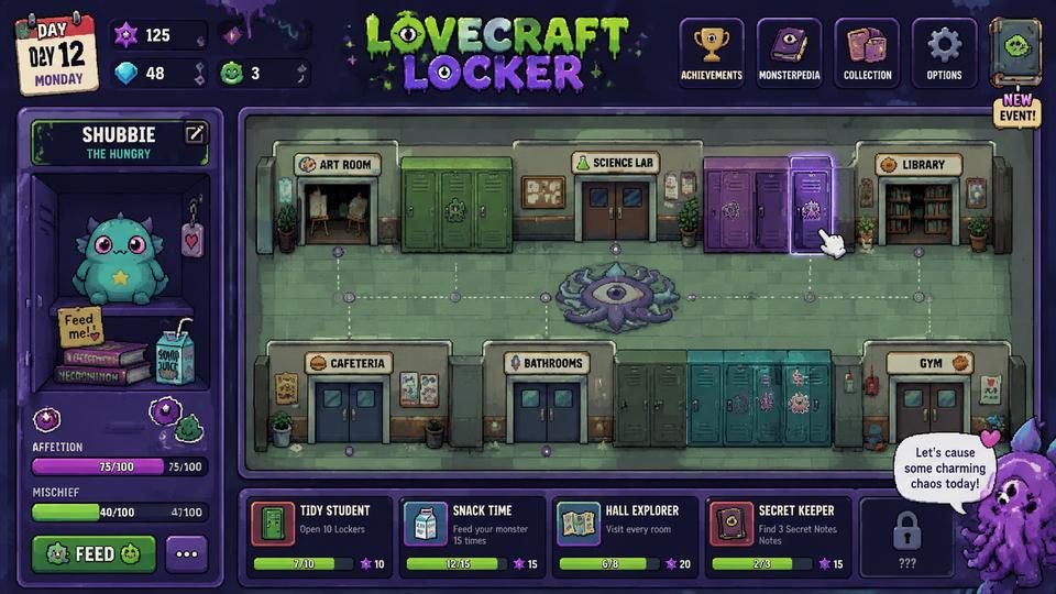 Lovecraft Locker 角色路线 画面 6