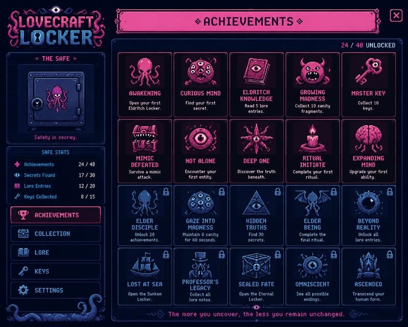 Lovecraft Locker 角色路线 页面配图 7