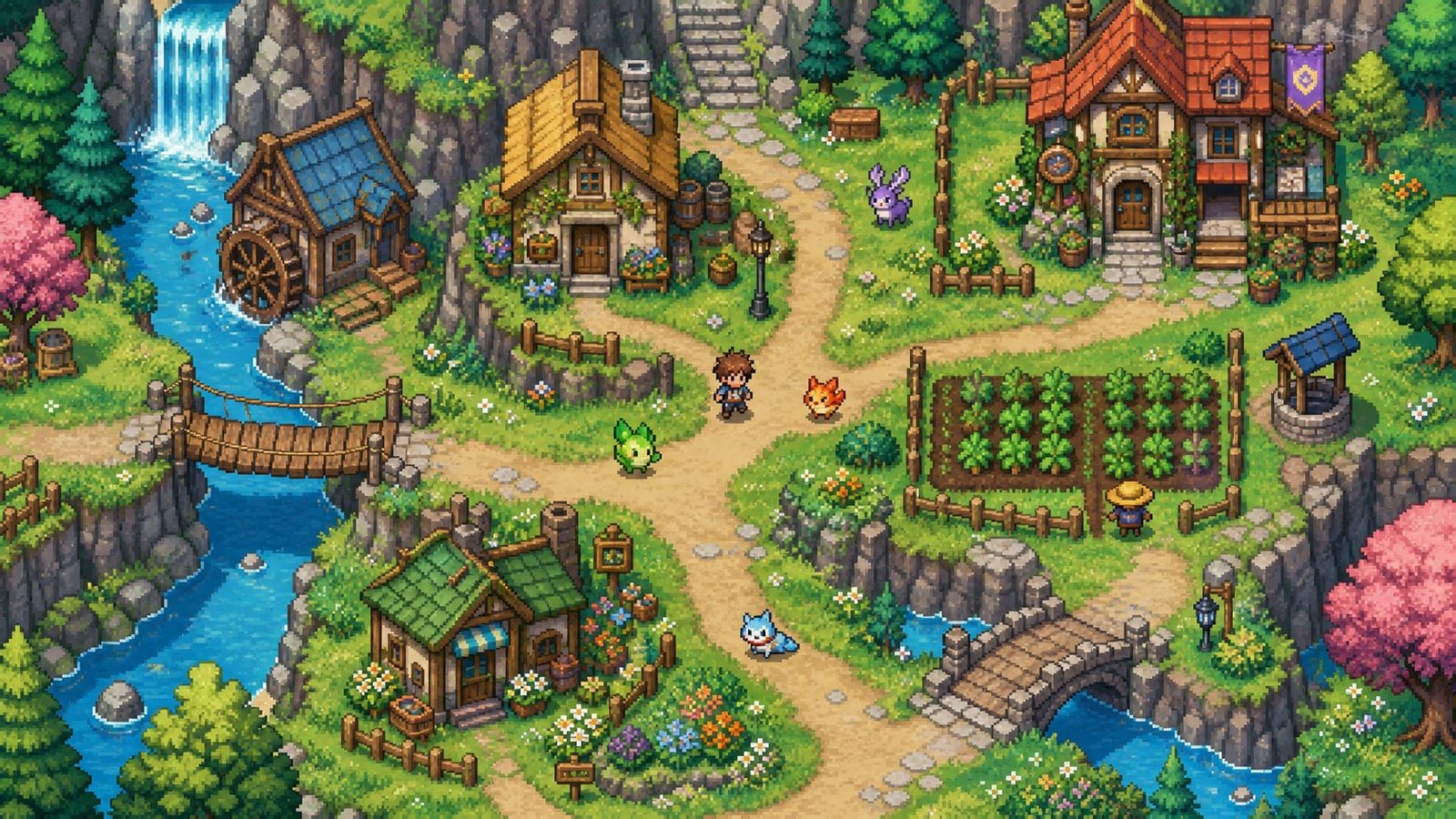 精灵谷物语SpiritValley版 地图探索 实机截图 5